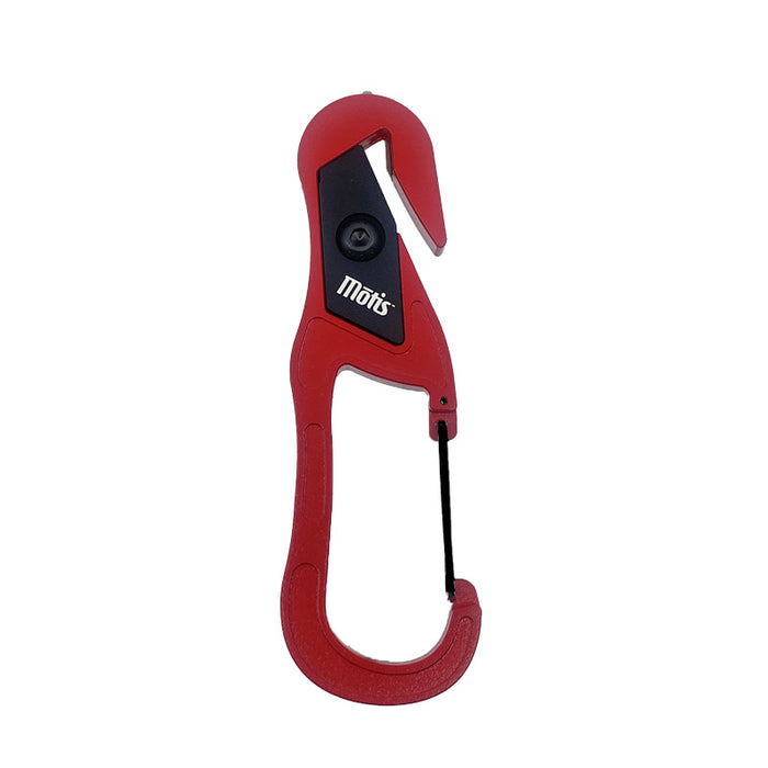 Seatbelt Cutter with Carabiner Clip